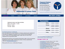Tablet Screenshot of gynaekologie29.de
